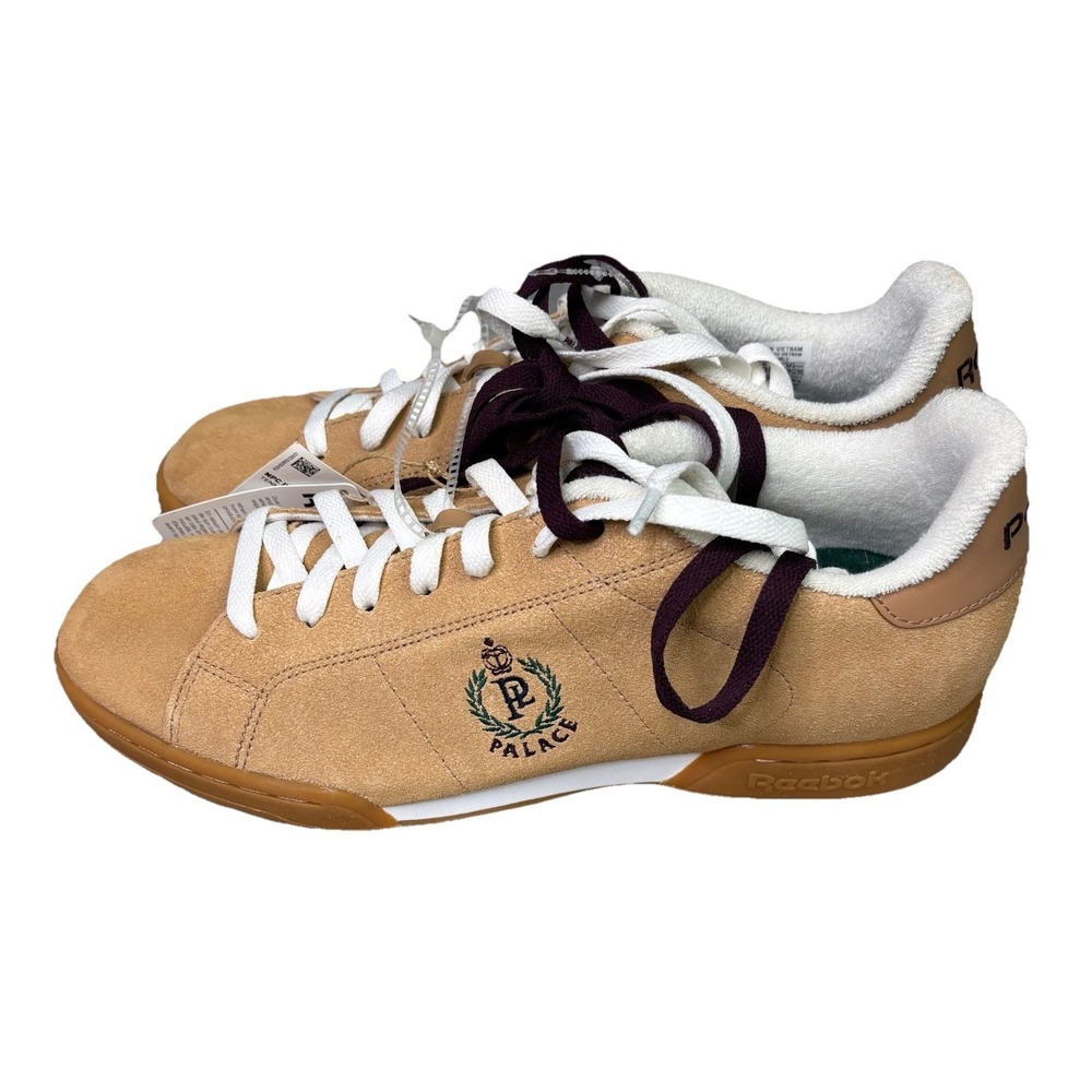Palace‎ Skateboards x Reebok NPC Tan Gum Shoes Men's Size 11 No Box W Defect